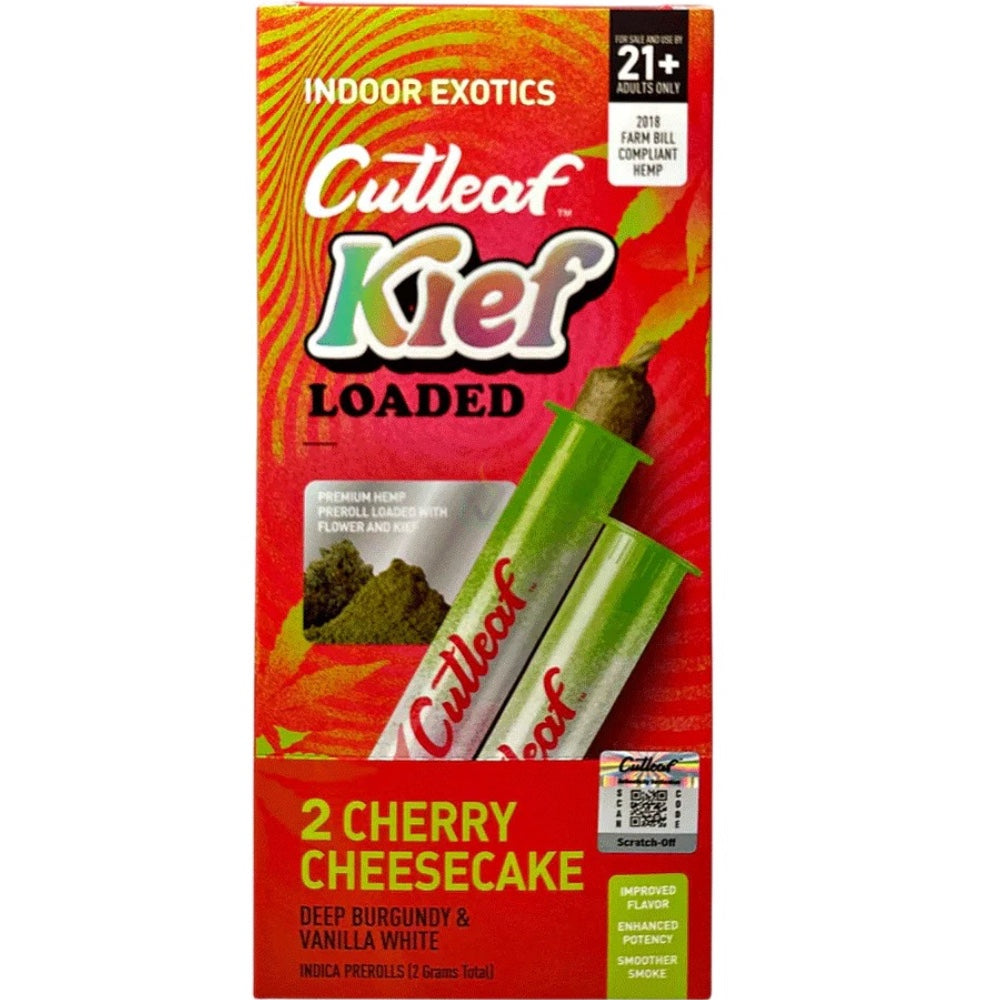 CUTLEAF 2G KIEF LOADED PREROLLS 2PK 10CT