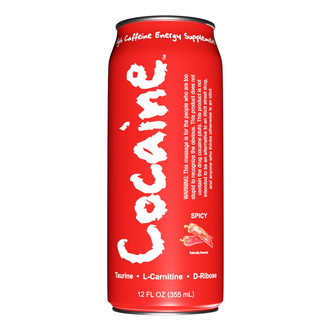 COCAINE ENERGY DRINK 12OZ 12PK