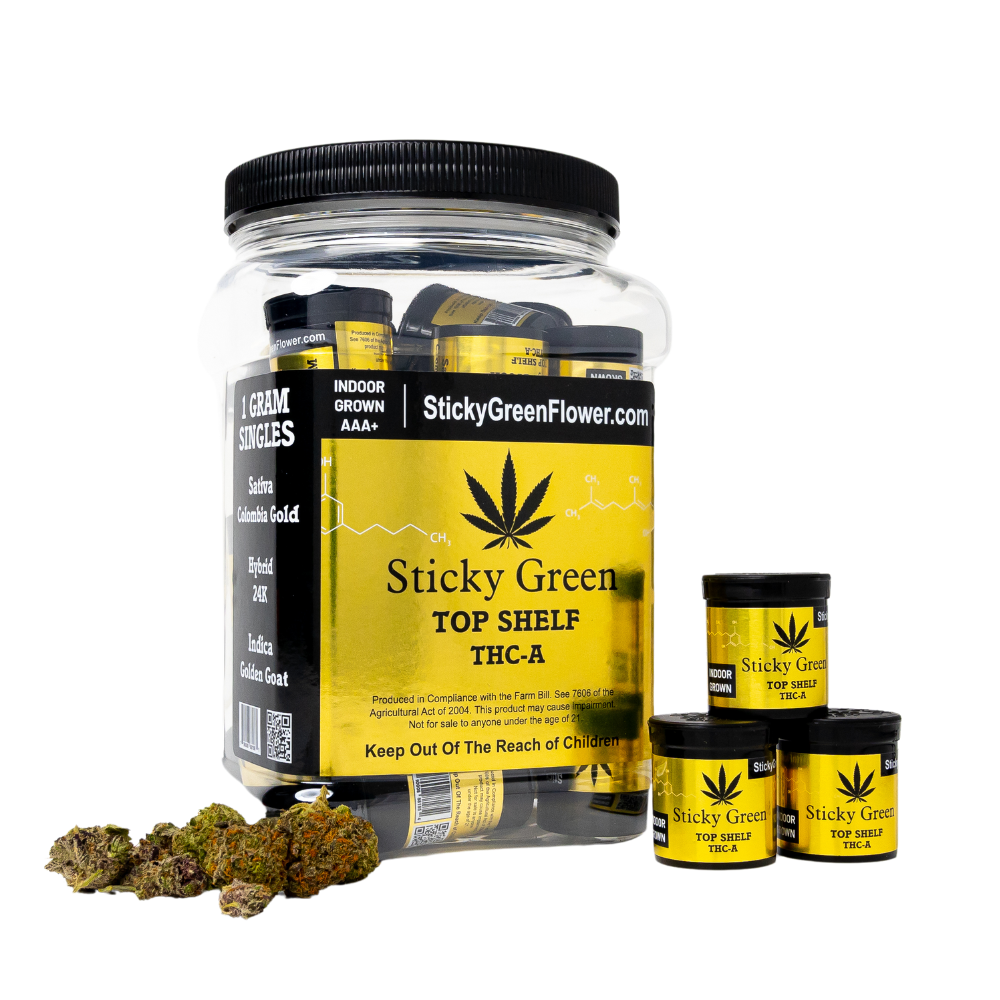 STICKY GREEN GOLD 1G 20CT