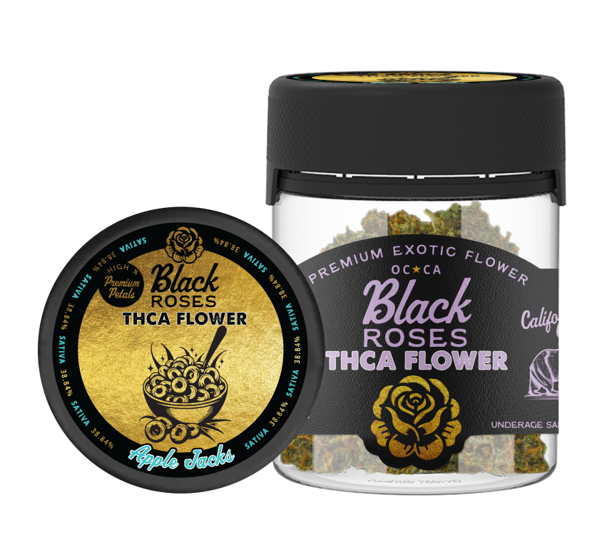 Black Roses Gold Label THC-A Flower, 3.5g