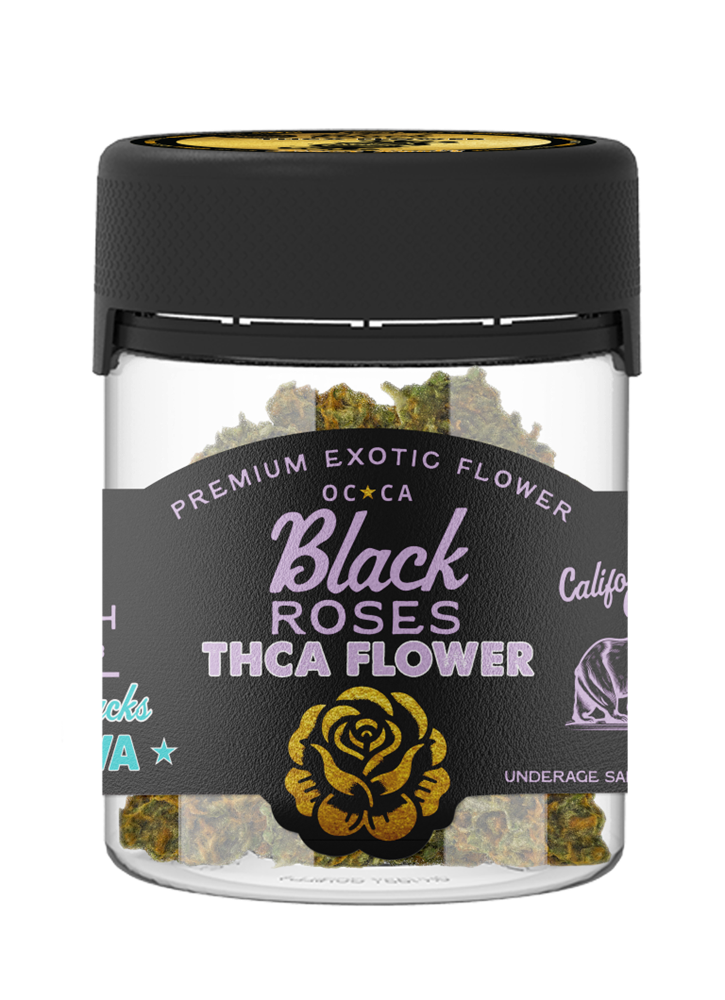 Black Roses Gold Label THC-A Flower, 3.5g