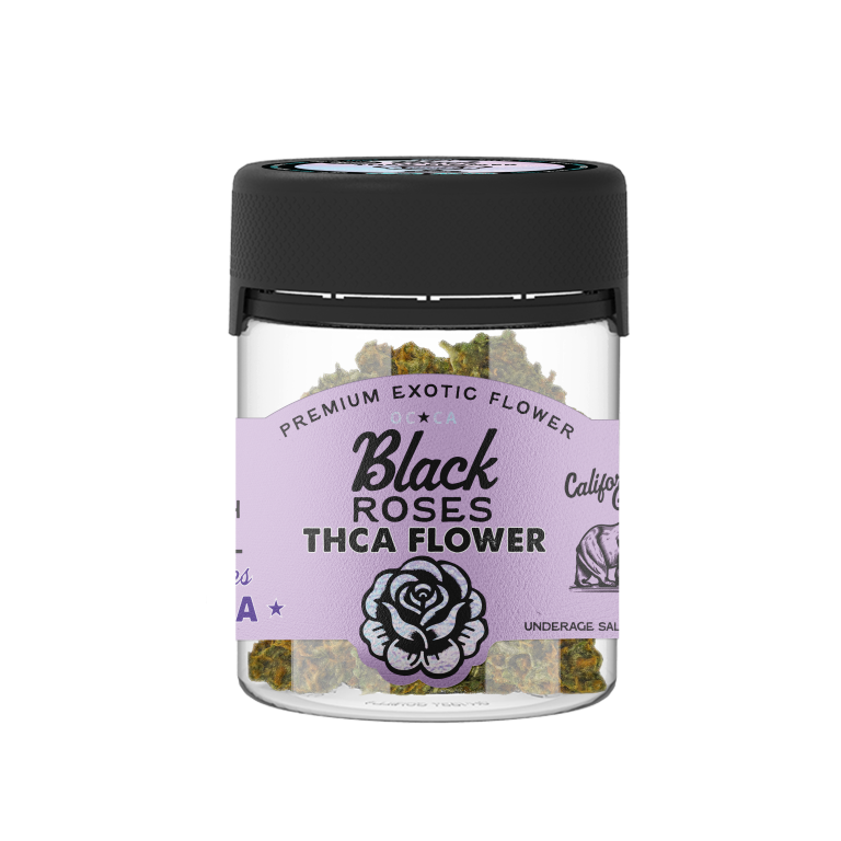 Black Roses Premium Exotic THC-A Flower, 3.5g