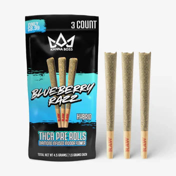 KANNA BOSS PRE ROLLS 3CT 10PK