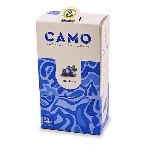 Camo Natural Leaf Wraps, 5pk/25CT