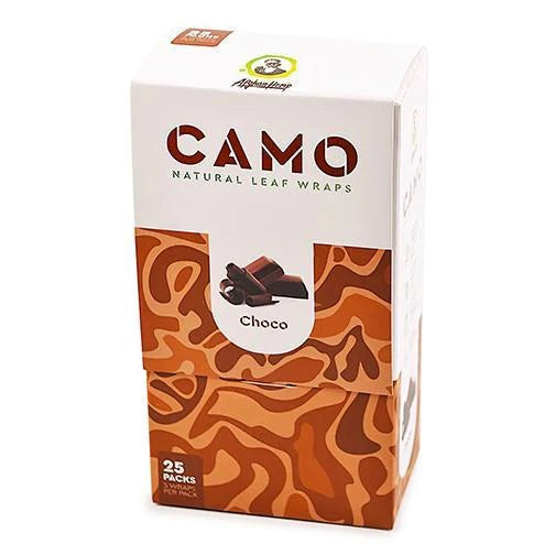 Camo Natural Leaf Wraps, 5pk/25CT