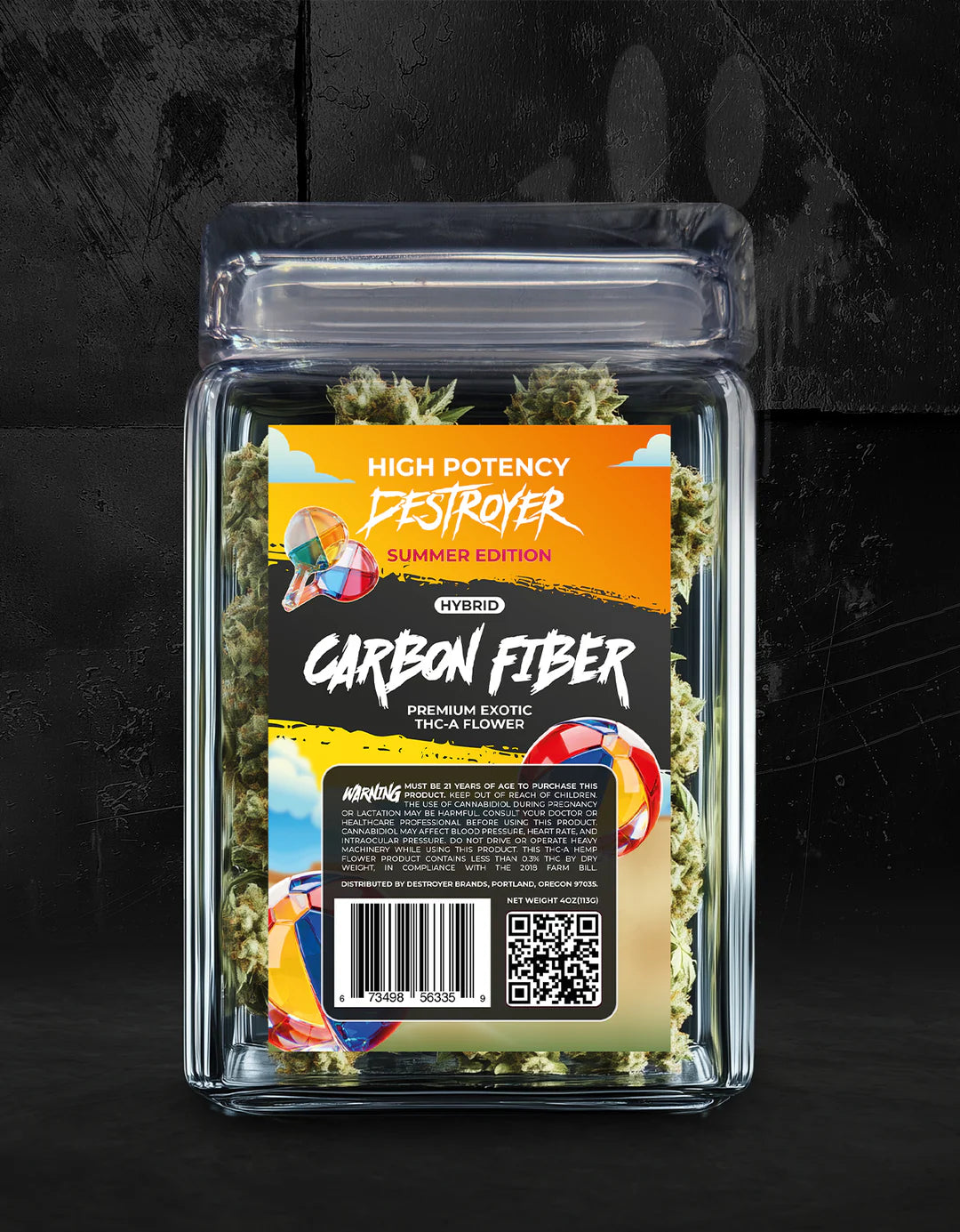 DESTROYER SUMMER EDITION PREMIUM EXOTIC THC-A FLOWER 4OZ
