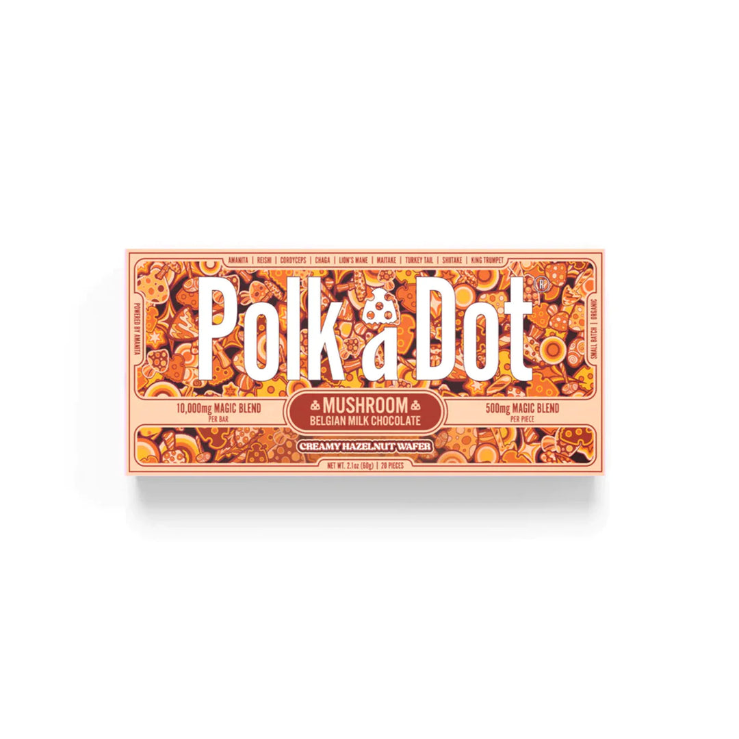 Polk a Dot x URB Mushroom Chocolate Bar (10,000mg)