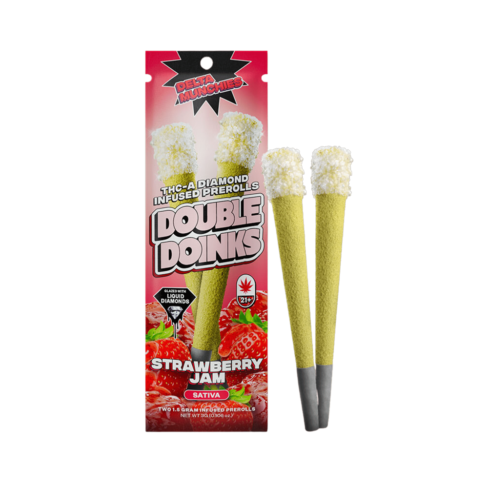 Delta Munchies THC-A Double Doinks, 3g 5 Pack