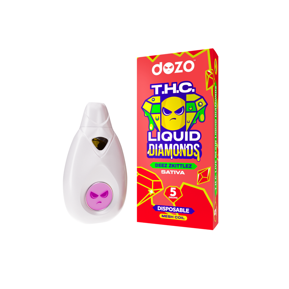 Dozo THC-A Liquid Diamonds Disposable  5 Pack