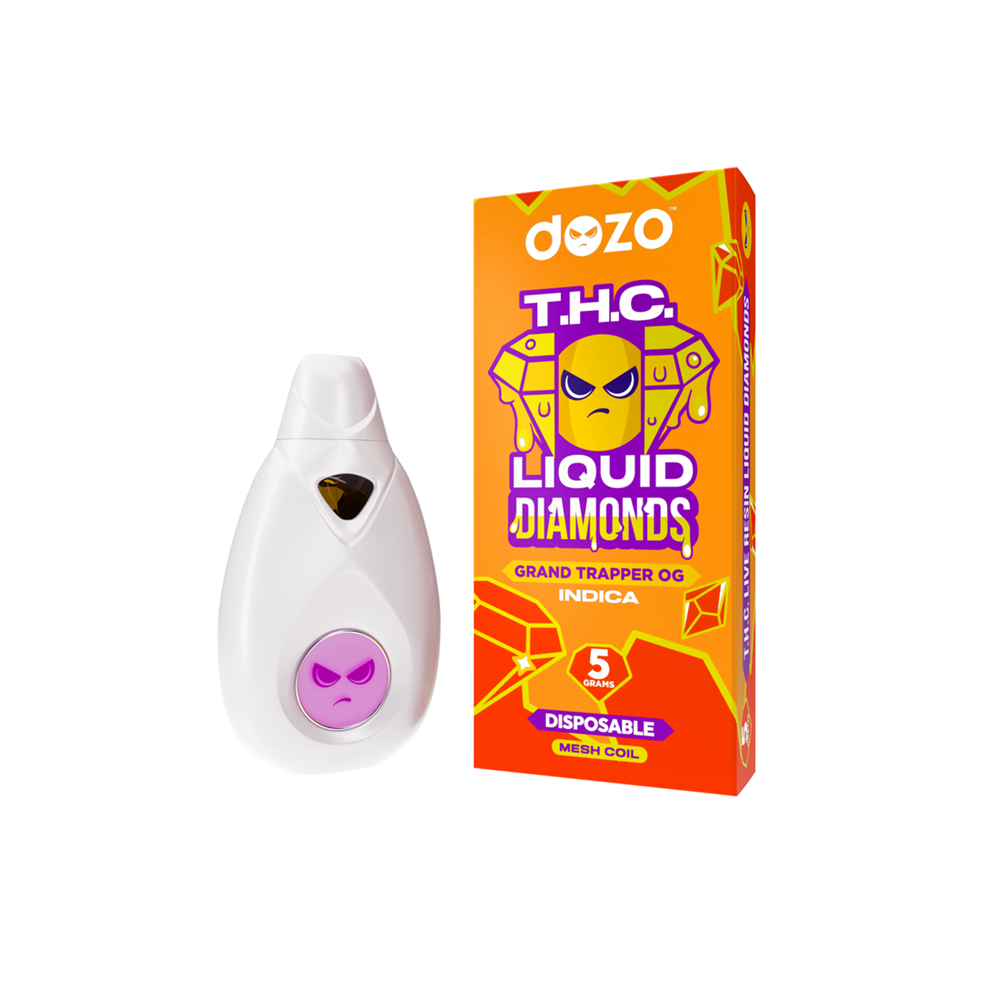 Dozo THC-A Liquid Diamonds Disposable  5 Pack