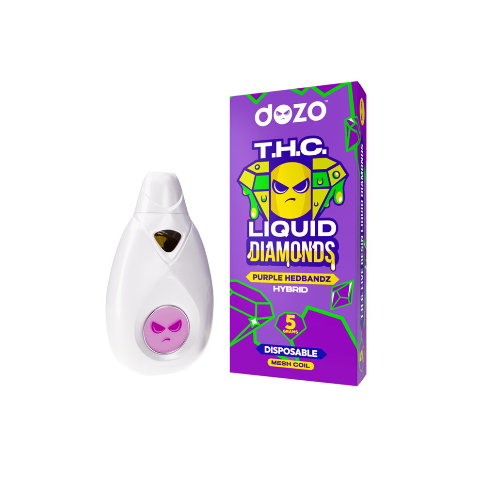 Dozo THC-A Liquid Diamonds Disposable  5 Pack