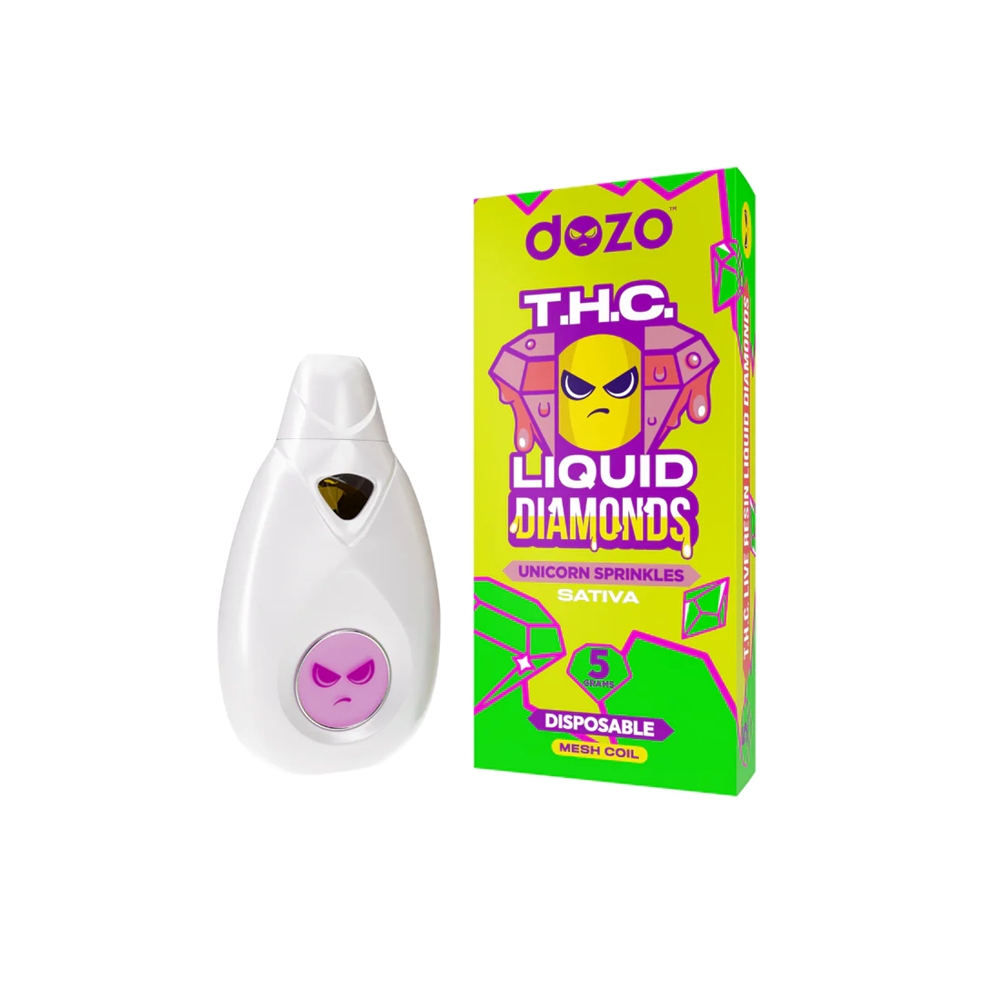 Dozo THC-A Liquid Diamonds Disposable  5 Pack
