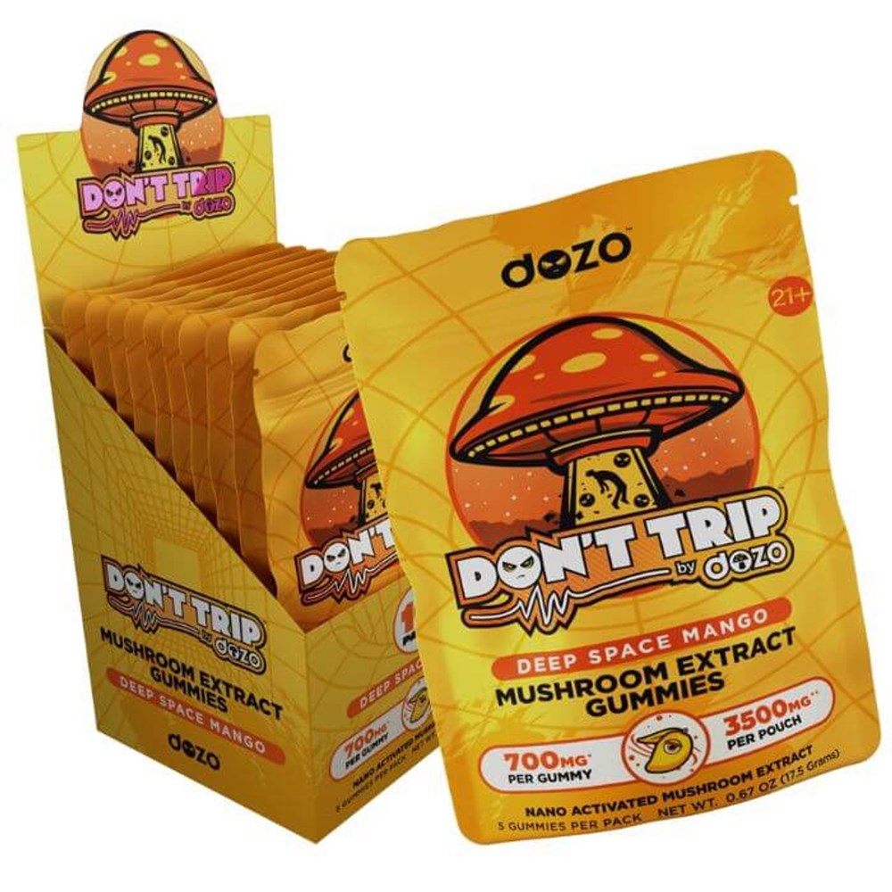 Dozo Don't Trip THC-P + Mushroom Extract Gummies, 3500mg