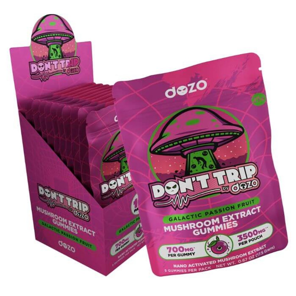 Dozo Don't Trip THC-P + Mushroom Extract Gummies, 3500mg