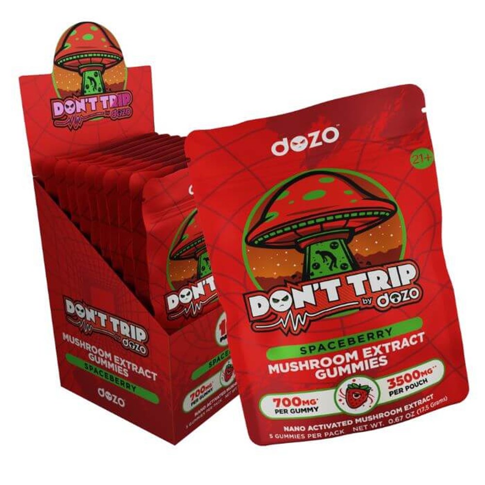 Dozo Don't Trip THC-P + Mushroom Extract Gummies, 3500mg