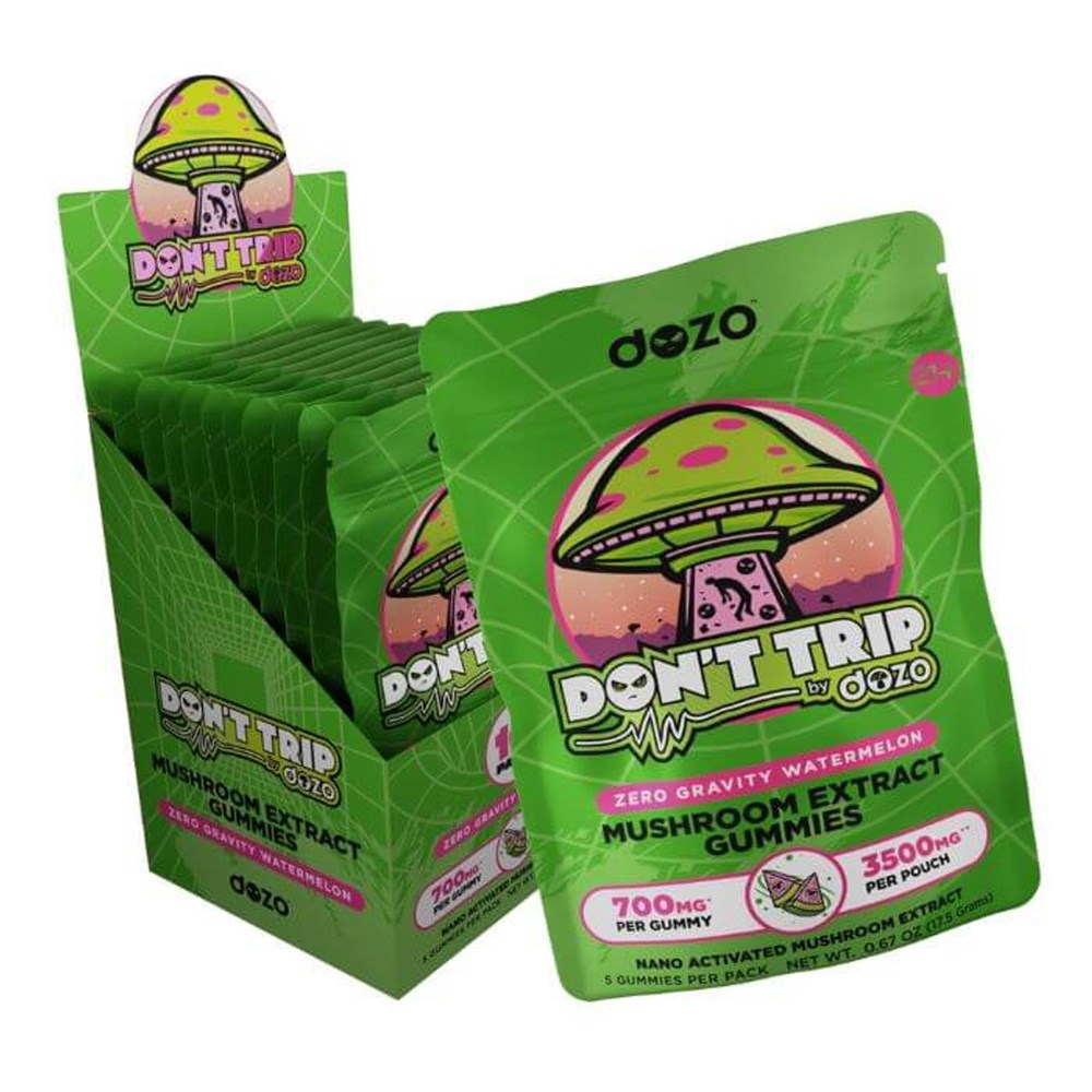 Dozo Don't Trip THC-P + Mushroom Extract Gummies, 3500mg