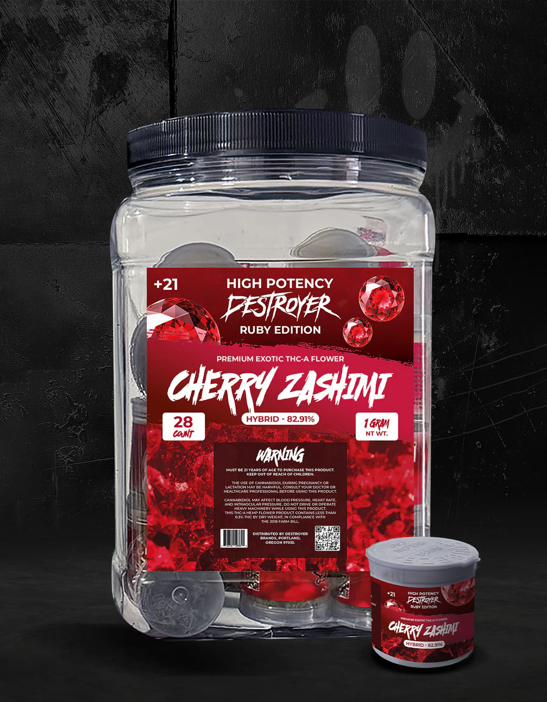 DESTROYER 1G RUBY EDITION FLOWER 28CT