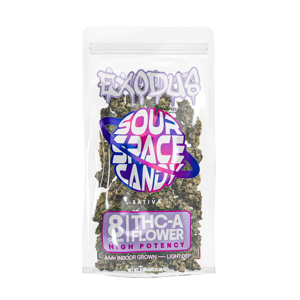 Exodus Exotic Indoor THC-A Flower, 8g