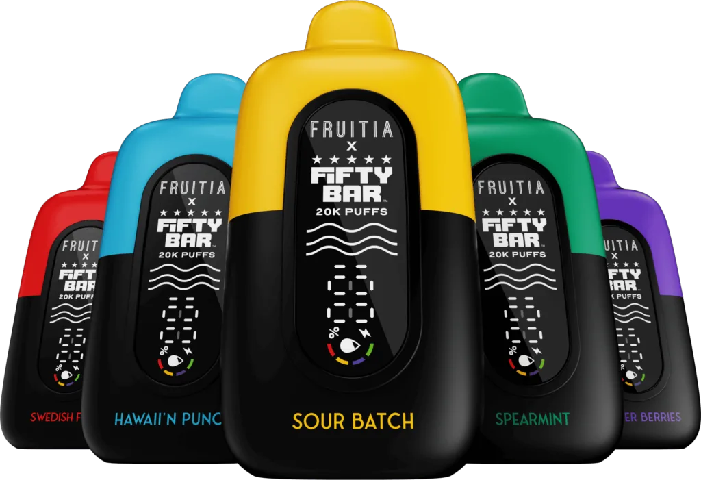 FIFTY BAR X FRUITIA 20k 5pk