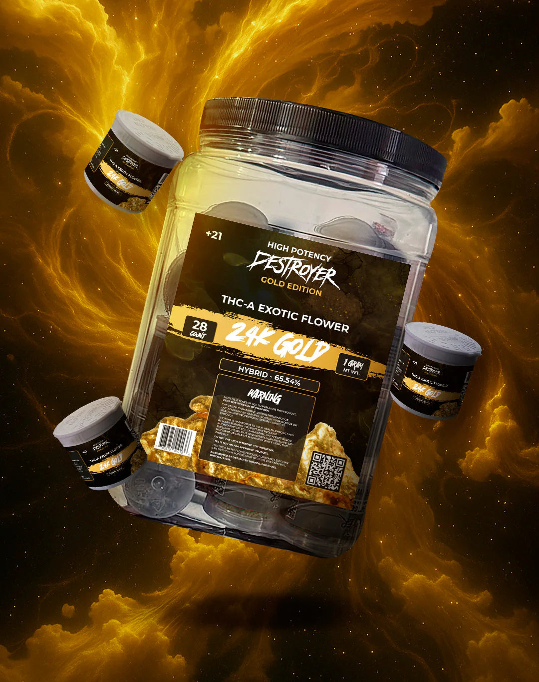 DESTROYER 1G EXOTIC FLOWER 28CT