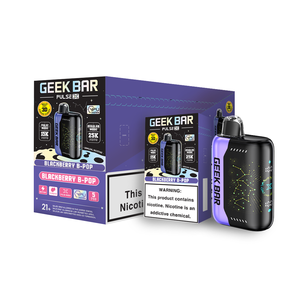 Geek Bar Pulse X 25K Disposable, 5CT