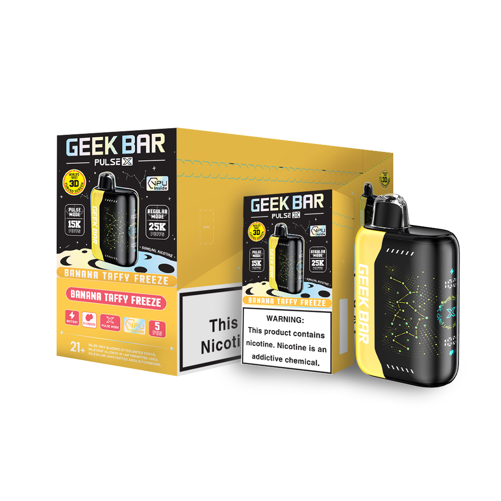 Geek Bar Pulse X 25K Disposable, 5CT