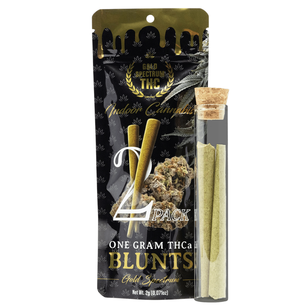 Gold Spectrum THC-A Blunts, 2pk/2g 6ct