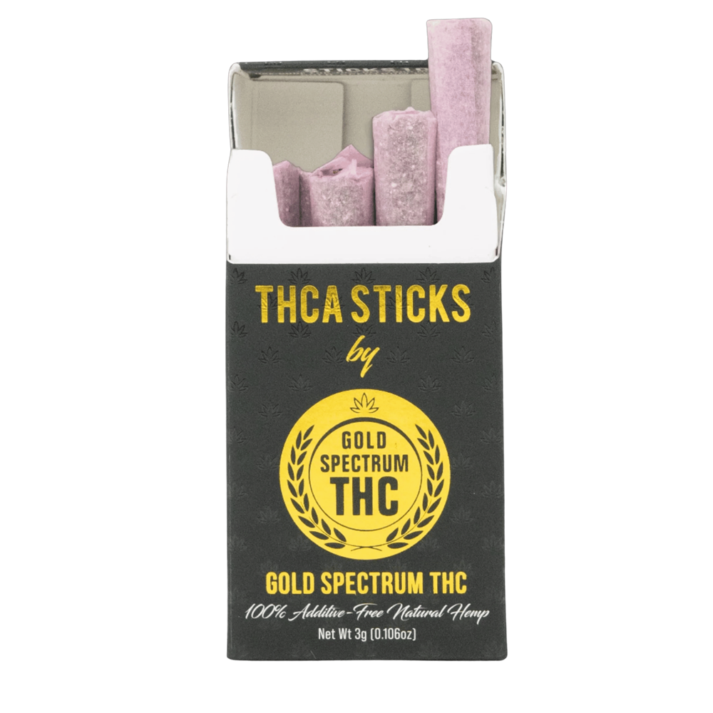 Gold Spectrum THC-A Sticks Pre-Rolls, 6pk/3g