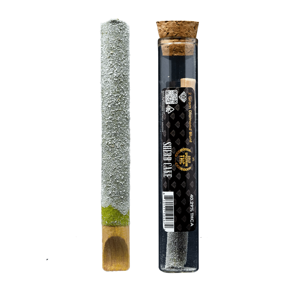Gold Spectrum Diamond Infused THC-A Blunt, 2g 12ct