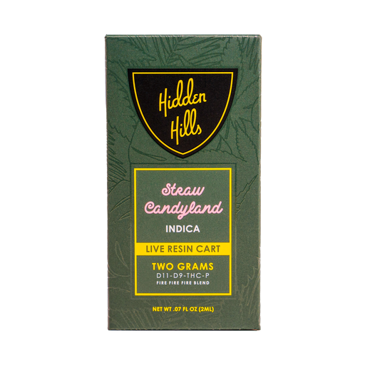 Hidden Hills Fire Blend Cartridge, 2g 5 Pack
