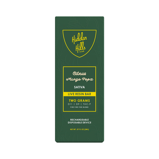 Hidden Hills Fire Blend Disposable, 2g 5 Pack