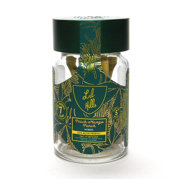 Hidden Hills Fire Blend Lil Hills Pre-Rolls, 3.5g, 7 Blend in  JAR