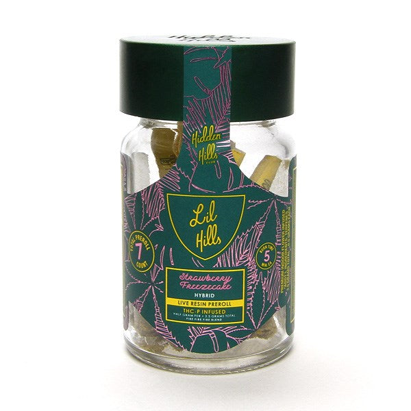 Hidden Hills Fire Blend Lil Hills Pre-Rolls, 3.5g, 7 Blend in  JAR