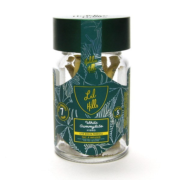Hidden Hills Fire Blend Lil Hills Pre-Rolls, 3.5g, 7 Blend in  JAR