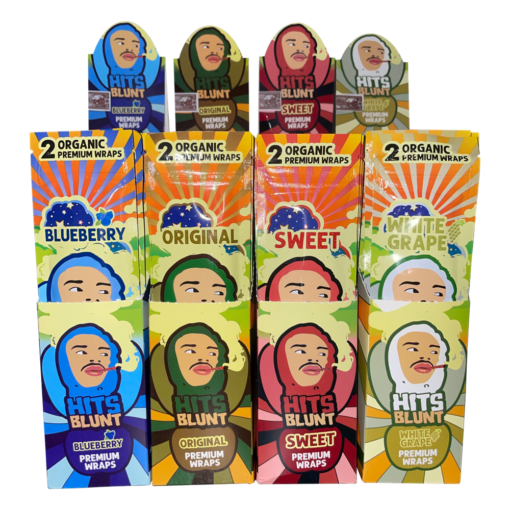 Hits Blunt Wraps, 2pk/25CT