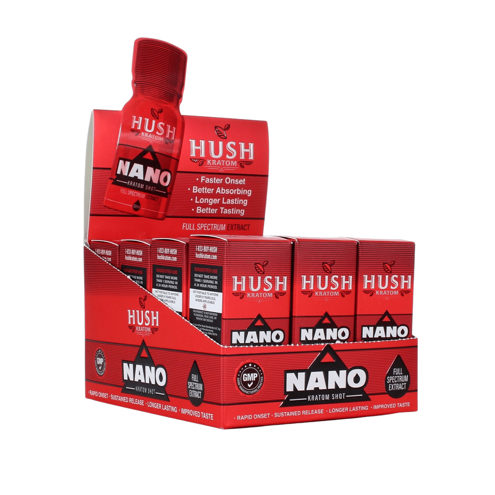 Hush Kratom Shot, 10ml