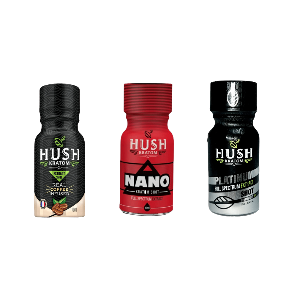 Hush Kratom Shot, 10ml
