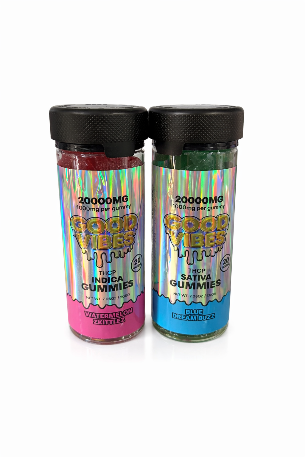 GOOD VIBES 20000MG THCP 20CT JAR