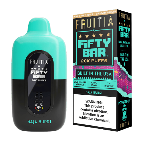FIFTY BAR X FRUITIA 20k 5pk