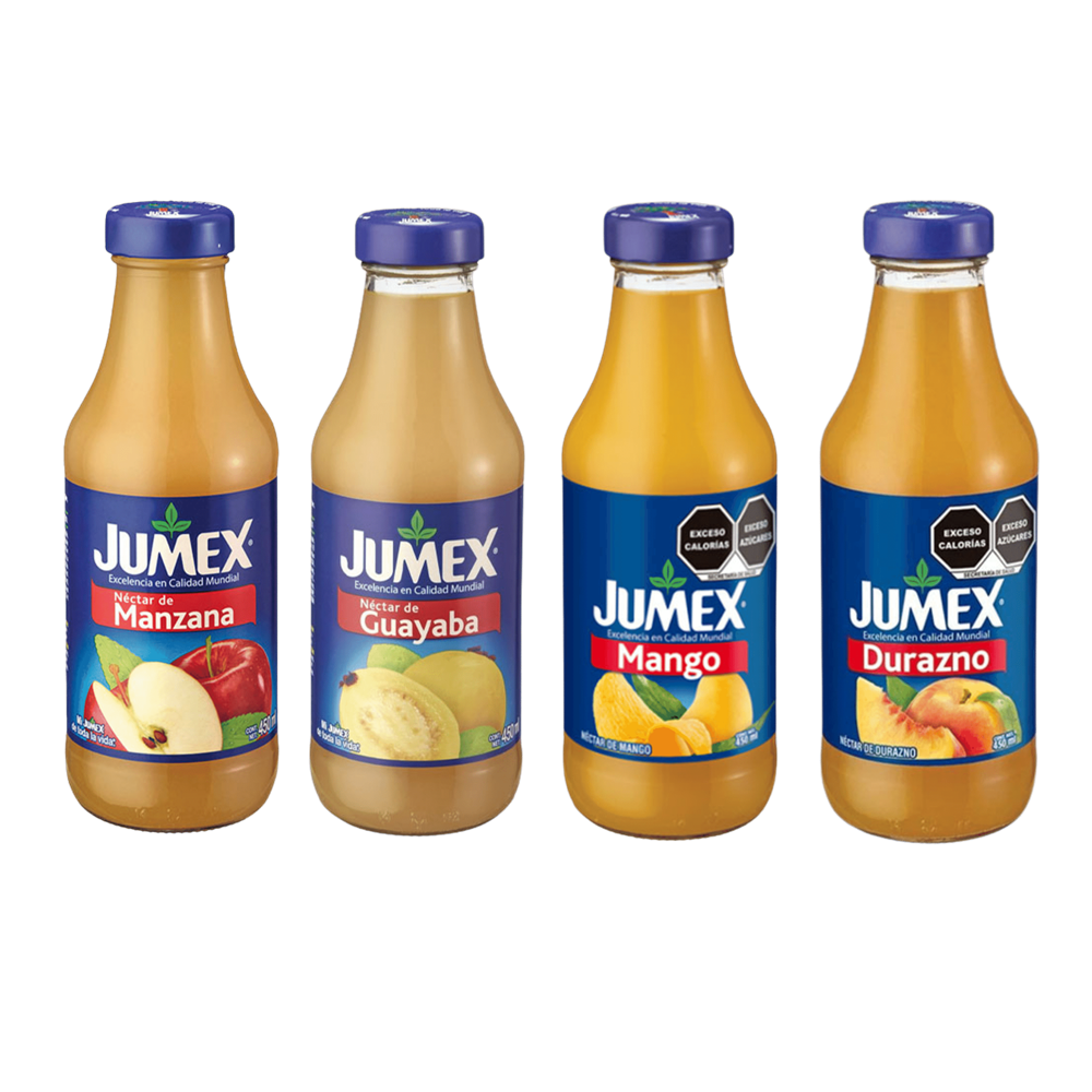 Jumex Glass Bottles, 413ml/12CT