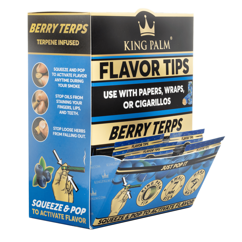 King Palm Flavor Tips, 2pk/50CT
