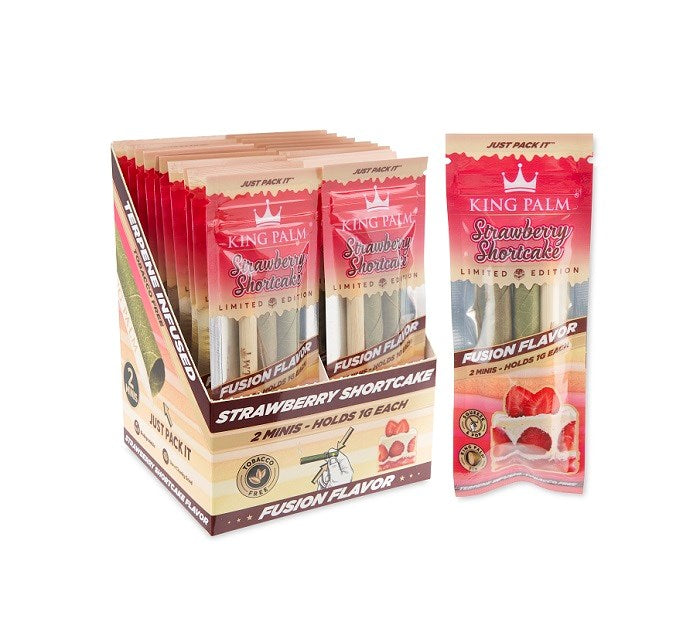 King Palm Flavored Mini Rolls, 2pk/20CT