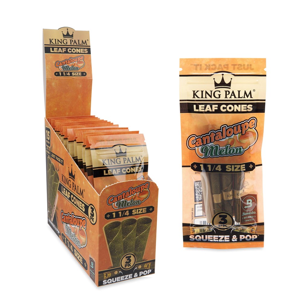 King Palm Leaf Cones, 3pk/15CT