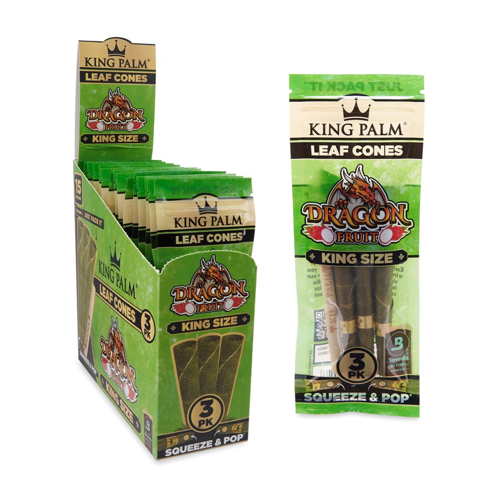 King Palm Leaf Cones, 3pk/15CT