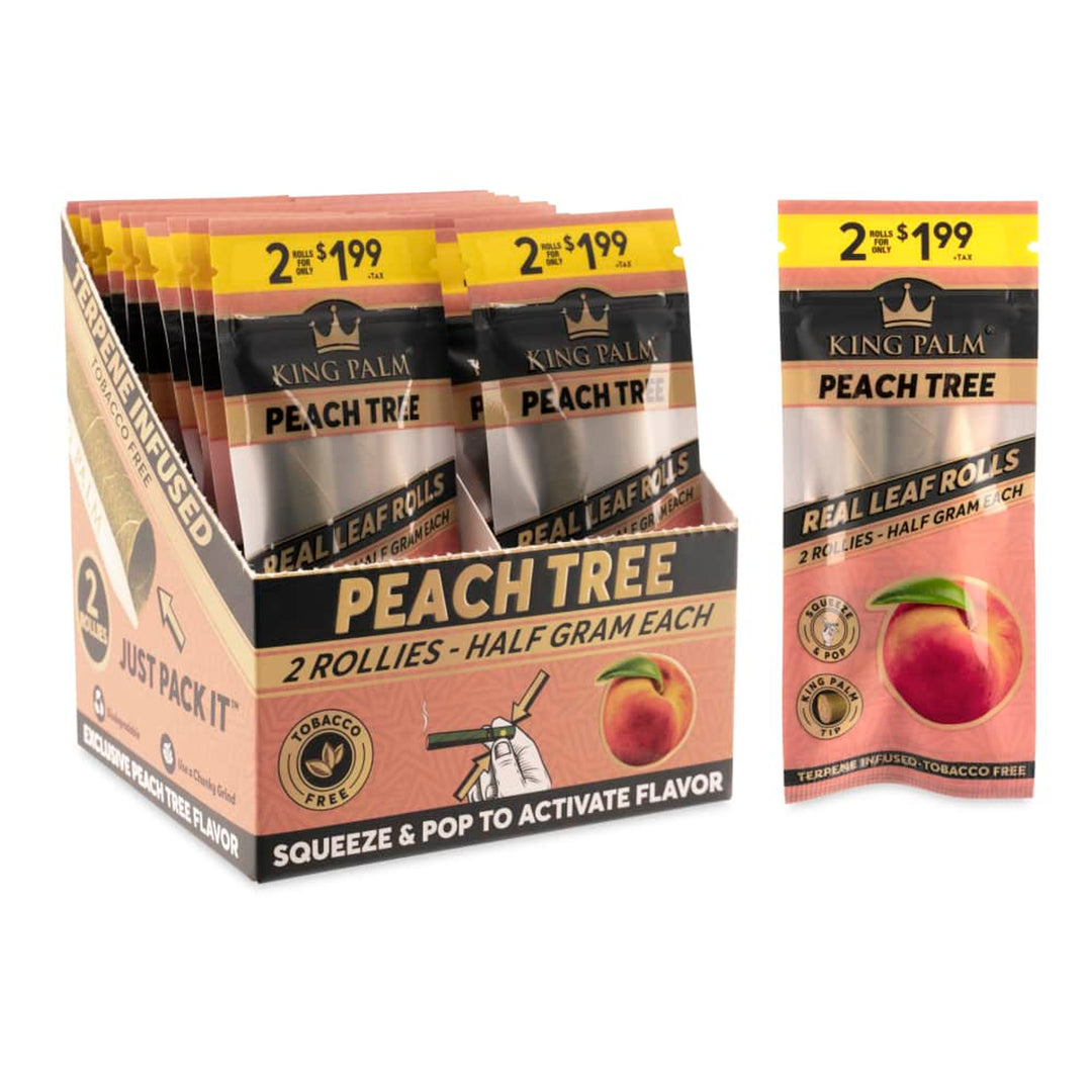 KING PALM 2PK ROLLIE CONE - 20CT BOX