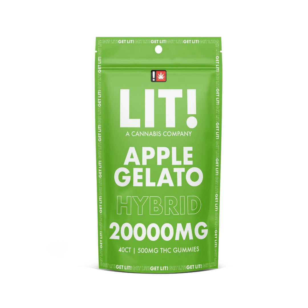 LIT THC GUMMIES 20000MG 40CT
