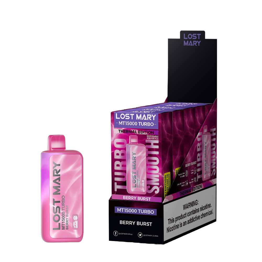 Lost Mary MT15000 Turbo Disposable, 5CT
