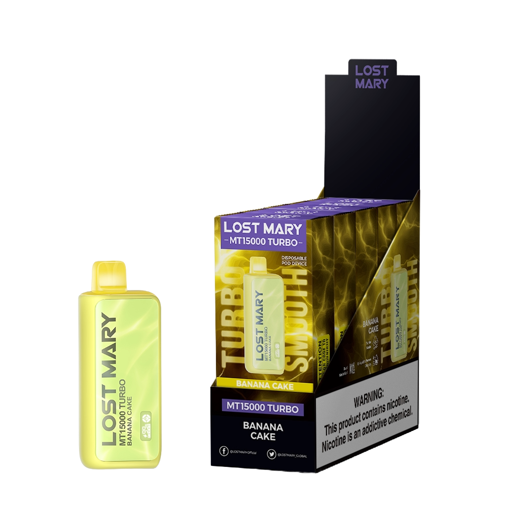 Lost Mary MT15000 Turbo Disposable, 5CT