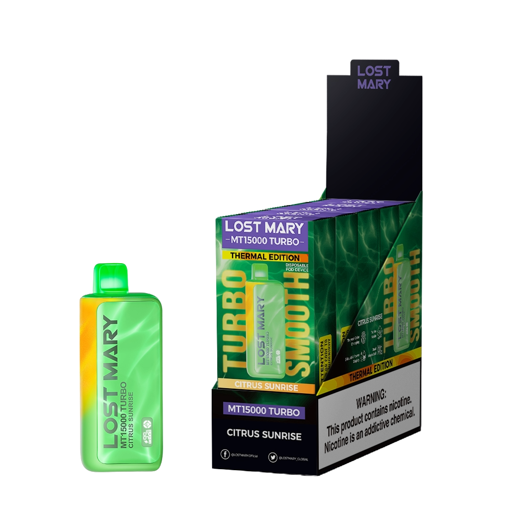 Lost Mary MT15000 Turbo Disposable, 5CT