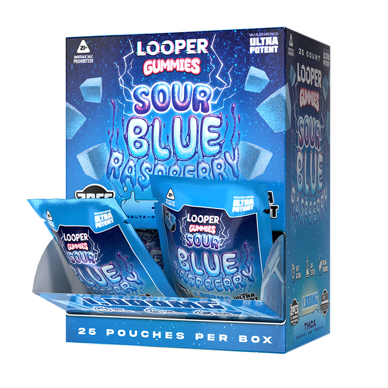 Looper THC-A Gummies Sachet, 2pk/ 1000mg